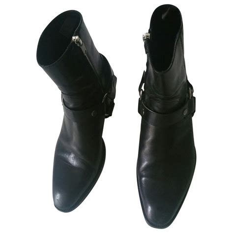 Stivali. Stivaletti Yves saint laurent in Pelle Nero taglia 42 IT 